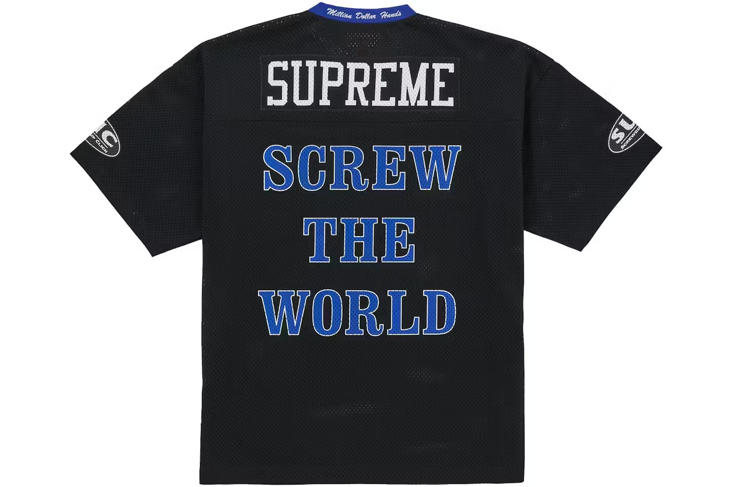 Supreme DJ Screw Football Jersey
Black