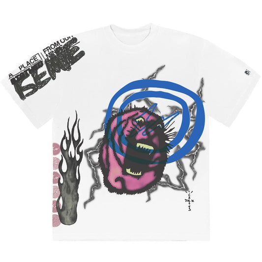 Travis Scott CACTUS JACK FOR FRAGMENT SUNRISE TEE