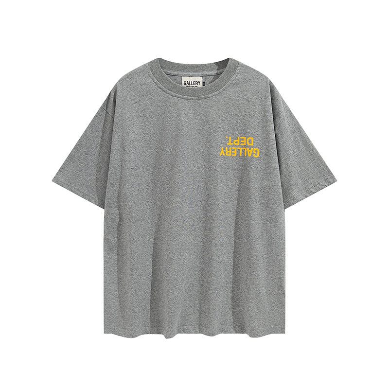 Gallery Dept T Shitrs Printed round Neck Short Sleeve