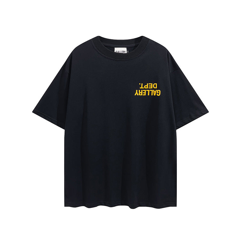 Gallery Dept T Shitrs Printed round Neck Short Sleeve