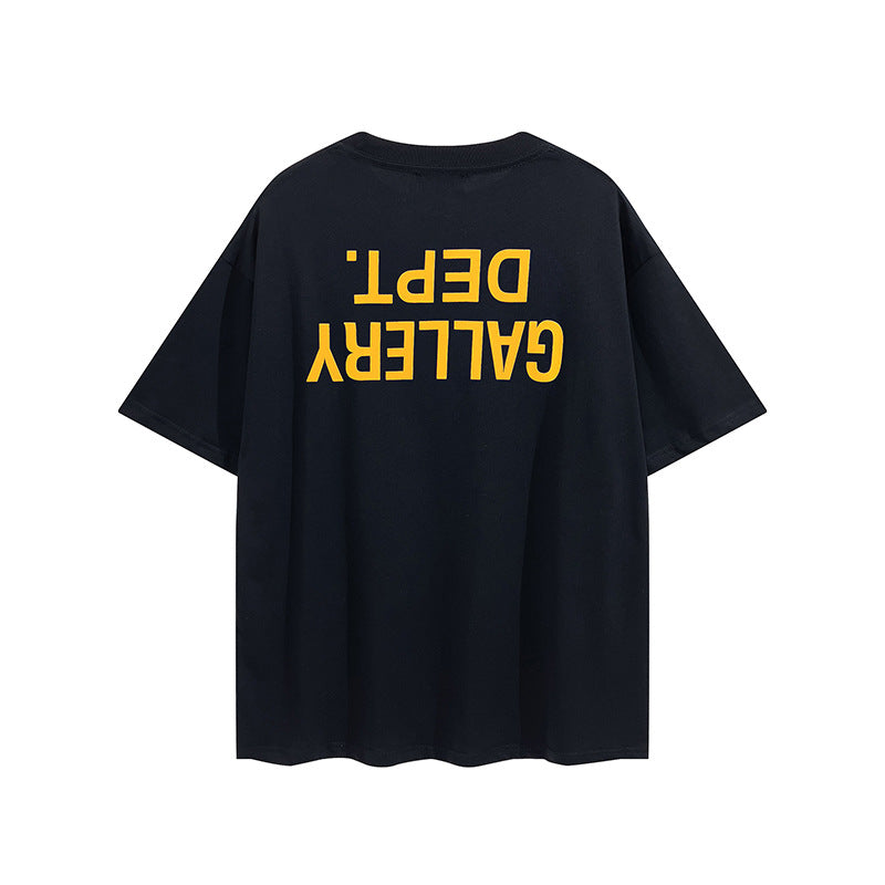 Gallery Dept T Shitrs Printed round Neck Short Sleeve