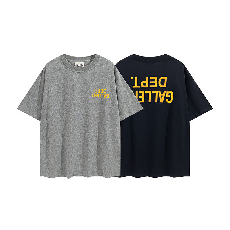 Gallery Dept T Shitrs Printed round Neck Short Sleeve