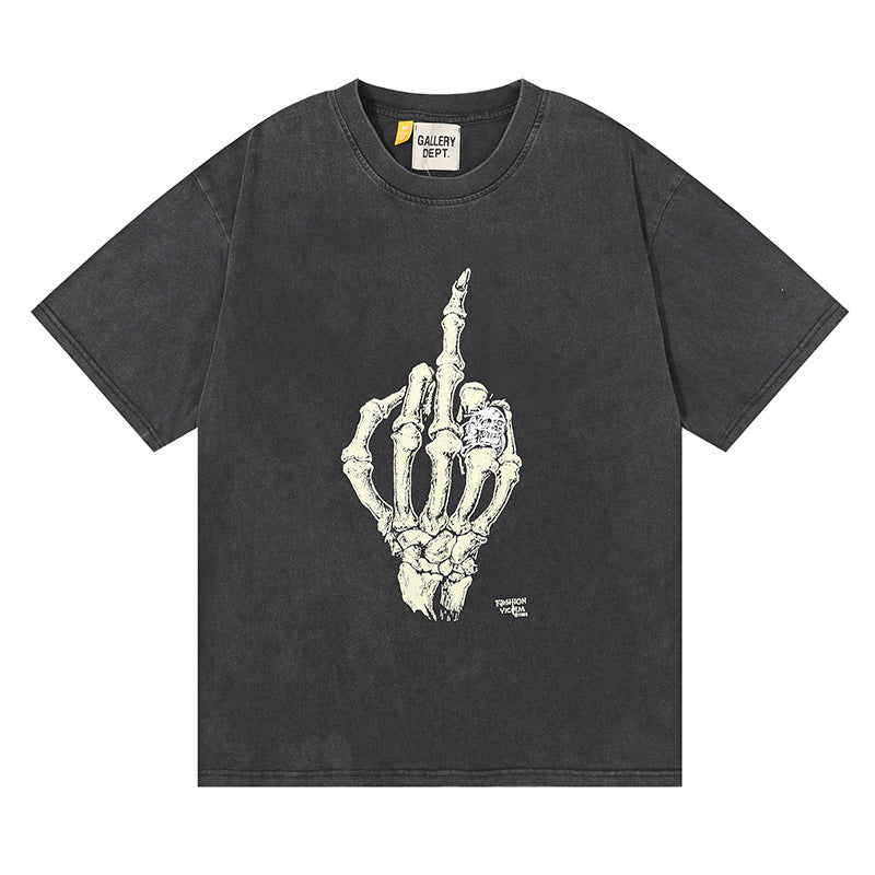 Gallery Dept T Shitrs Skull Hand Bone
