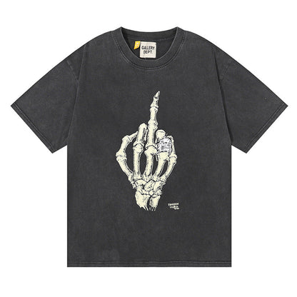 Gallery Dept T Shitrs Skull Hand Bone
