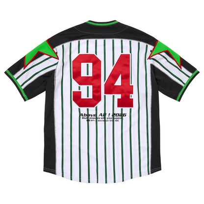 Supreme Stars Baseball Jersey White